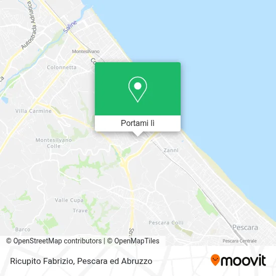 Mappa Ricupito Fabrizio