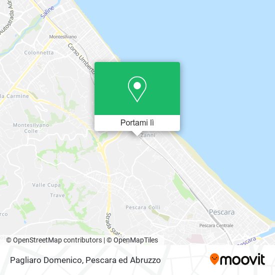 Mappa Pagliaro Domenico