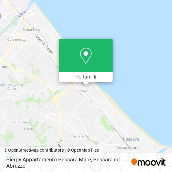 Mappa Pierpy Appartamento Pescara Mare