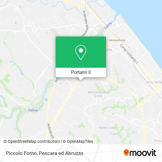 Mappa Piccolo Forno