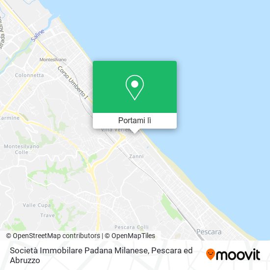 Mappa Società Immobilare Padana Milanese