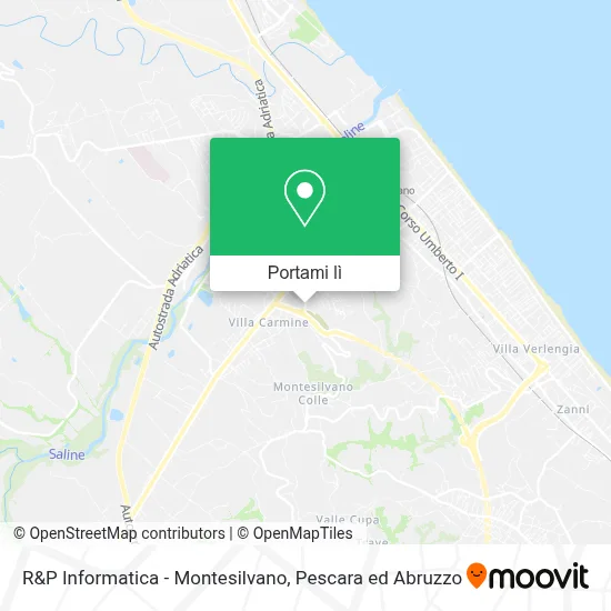 Mappa R&P Informatica - Montesilvano