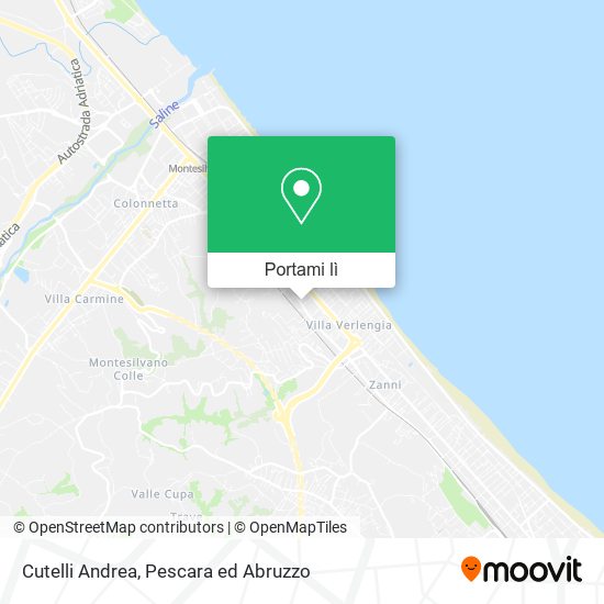 Mappa Cutelli Andrea