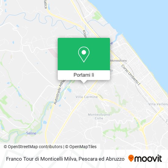 Mappa Franco Tour di Monticelli Milva