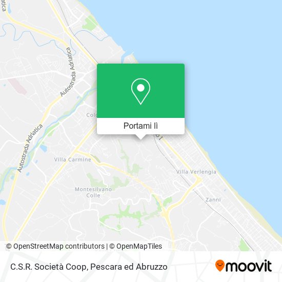 Mappa C.S.R. Società Coop