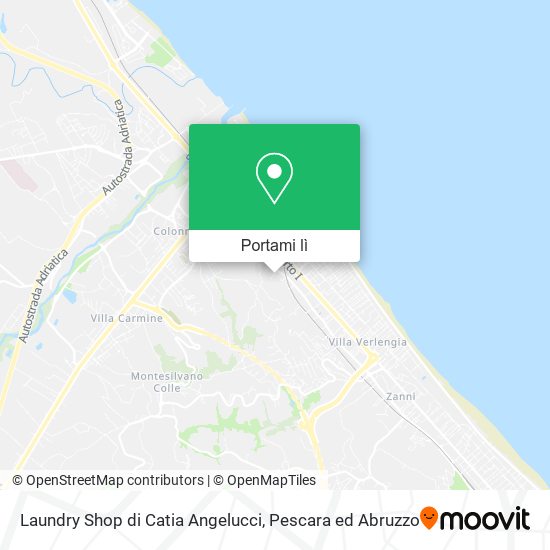 Mappa Laundry Shop di Catia Angelucci