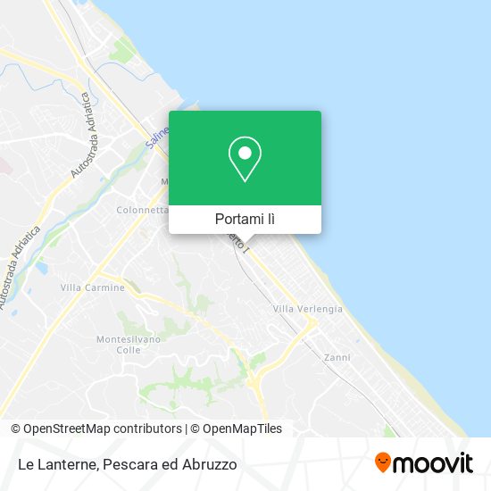 Mappa Le Lanterne