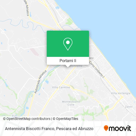 Mappa Antennista Biscotti Franco