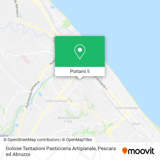 Mappa Golose Tentazioni Pasticceria Artigianale