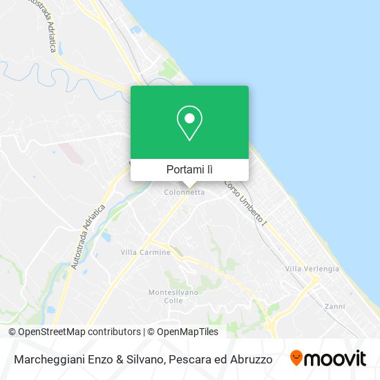 Mappa Marcheggiani Enzo & Silvano
