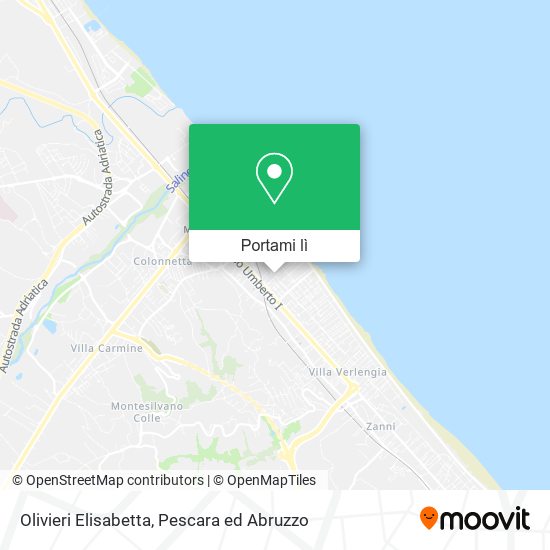 Mappa Olivieri Elisabetta