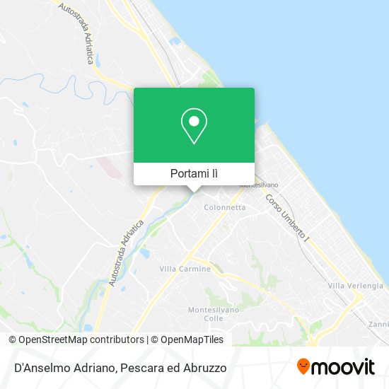 Mappa D'Anselmo Adriano