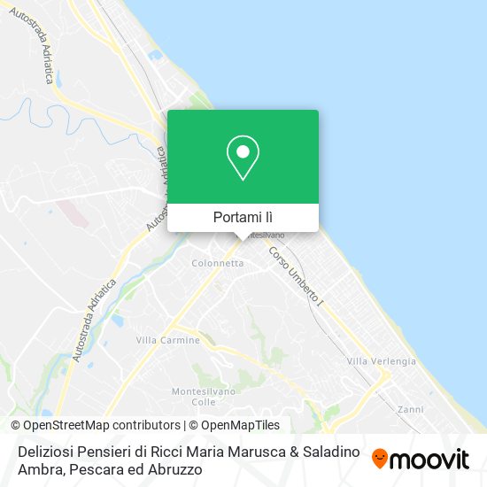 Mappa Deliziosi Pensieri di Ricci Maria Marusca & Saladino Ambra