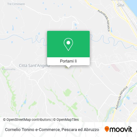 Mappa Cornelio Tonino e-Commerce