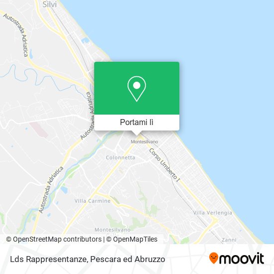 Mappa Lds Rappresentanze