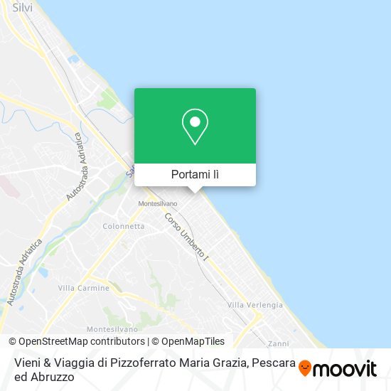 Mappa Vieni & Viaggia di Pizzoferrato Maria Grazia