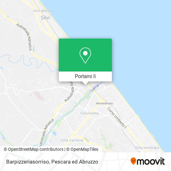 Mappa Barpizzeriasorriso