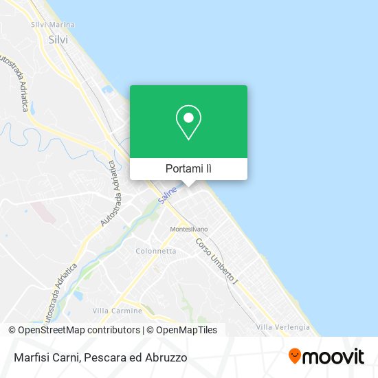 Mappa Marfisi Carni