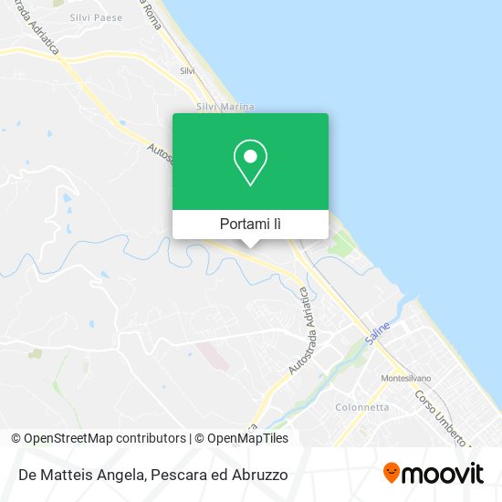 Mappa De Matteis Angela