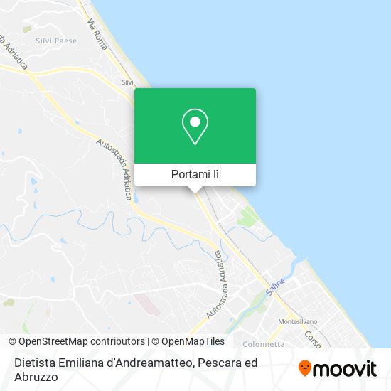 Mappa Dietista Emiliana d'Andreamatteo