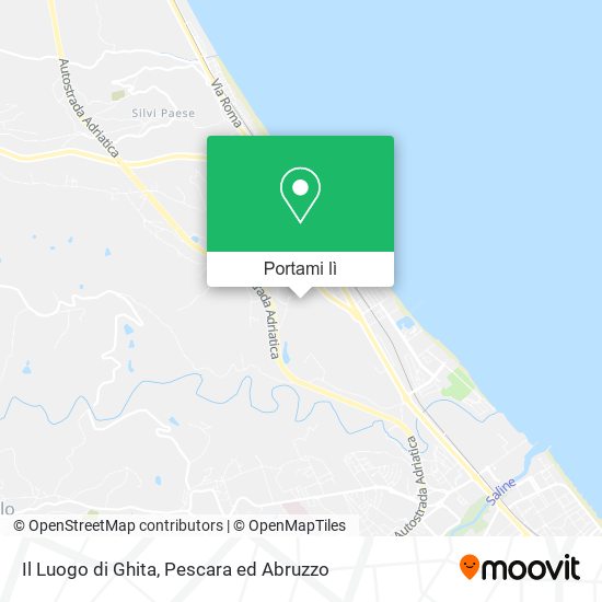 Mappa Il Luogo di Ghita