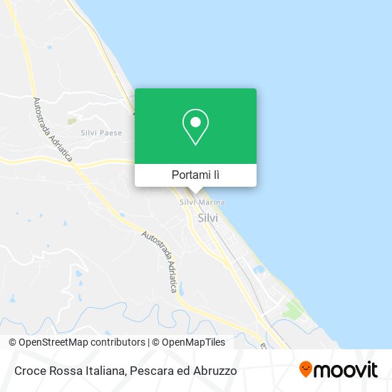 Mappa Croce Rossa Italiana