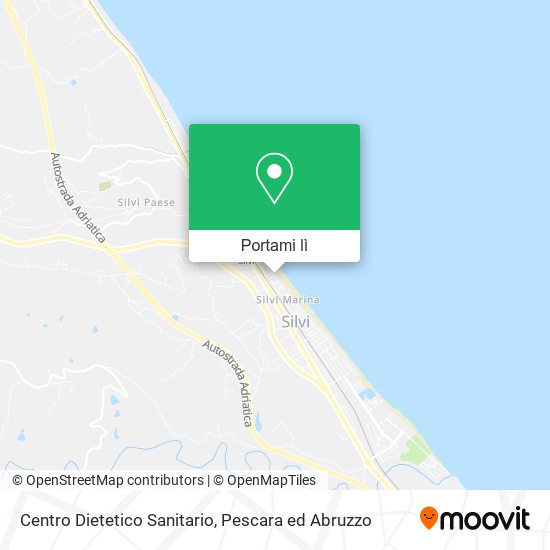 Mappa Centro Dietetico Sanitario