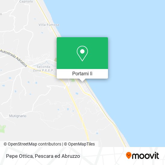 Mappa Pepe Ottica
