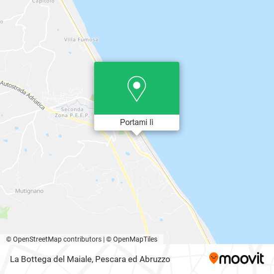 Mappa La Bottega del Maiale