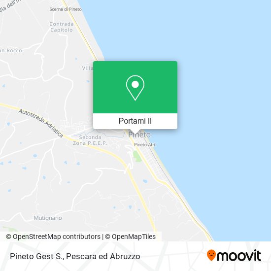 Mappa Pineto Gest S.