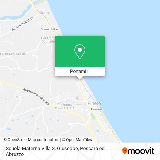 Mappa Scuola Materna Villa S. Giuseppe