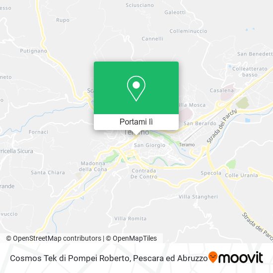 Mappa Cosmos Tek di Pompei Roberto