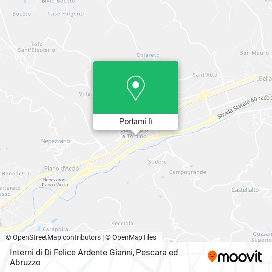 Mappa Interni di Di Felice Ardente Gianni
