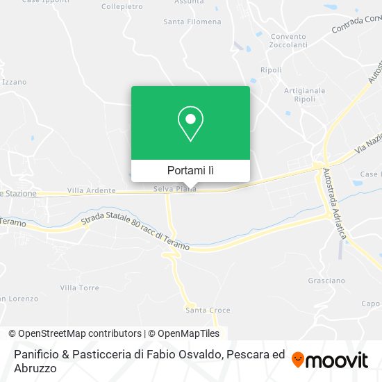 Mappa Panificio & Pasticceria di Fabio Osvaldo