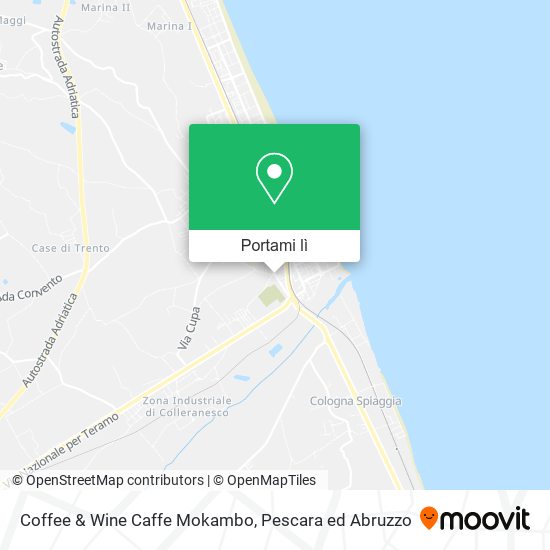 Mappa Coffee & Wine Caffe Mokambo