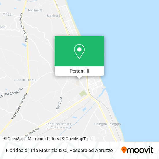 Mappa Fioridea di Tria Maurizia & C.