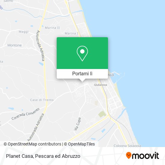 Mappa Planet Casa