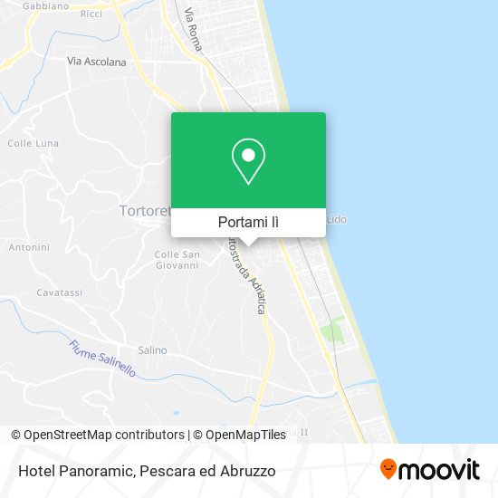 Mappa Hotel Panoramic