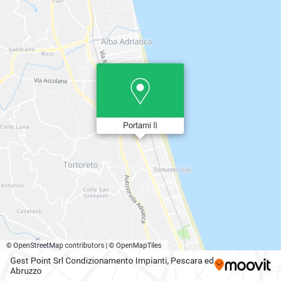 Mappa Gest Point Srl Condizionamento Impianti