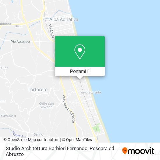 Mappa Studio Architettura Barbieri Fernando