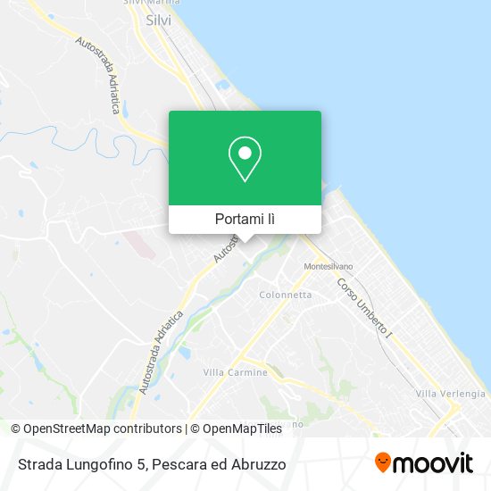 Mappa Strada Lungofino  5
