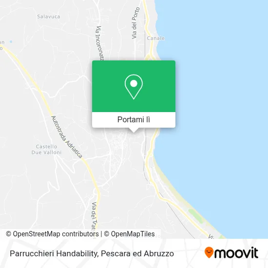 Mappa Parrucchieri Handability