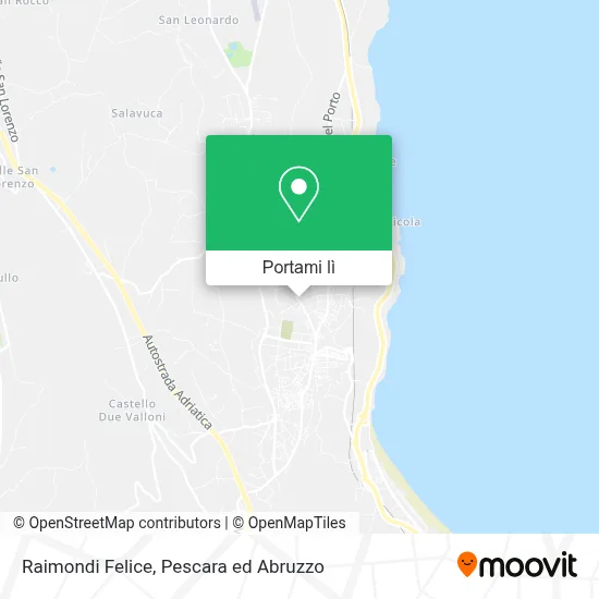 Mappa Raimondi Felice