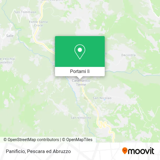Mappa Panificio