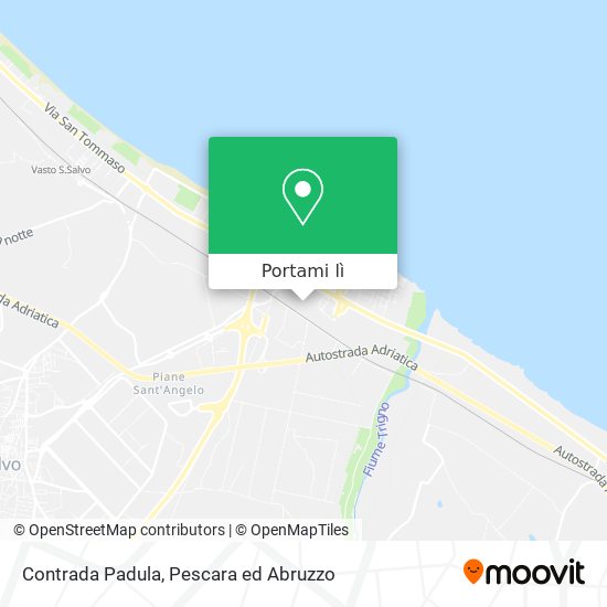 Mappa Contrada Padula