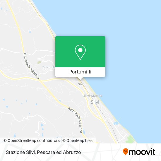 Mappa Stazione Silvi