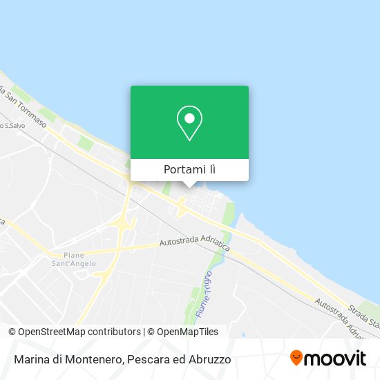 Mappa Marina di Montenero