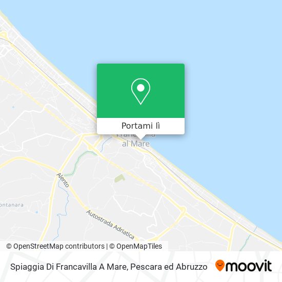 Mappa Spiaggia Di Francavilla A Mare
