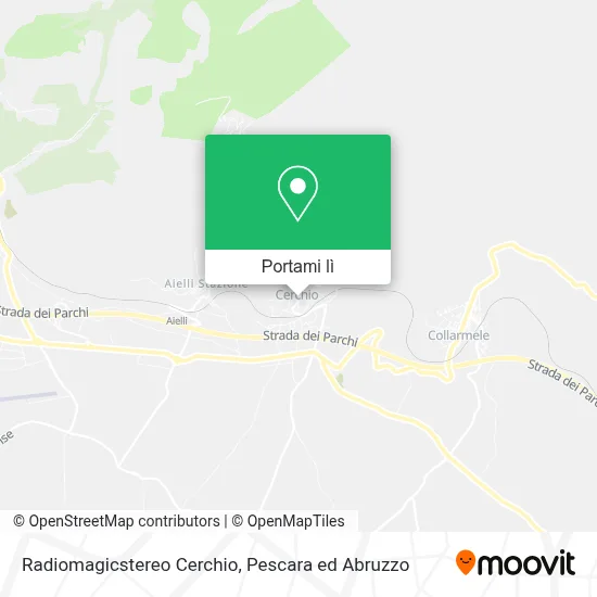 Mappa Radiomagicstereo Cerchio