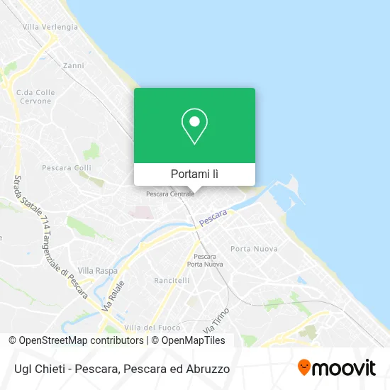 Mappa Ugl Chieti - Pescara